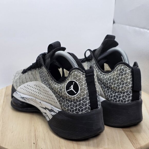 Mens Size 9 - Jordan Air Zoom Renegade Black White Sneakers Shoes Nike - Picture 7 of 11